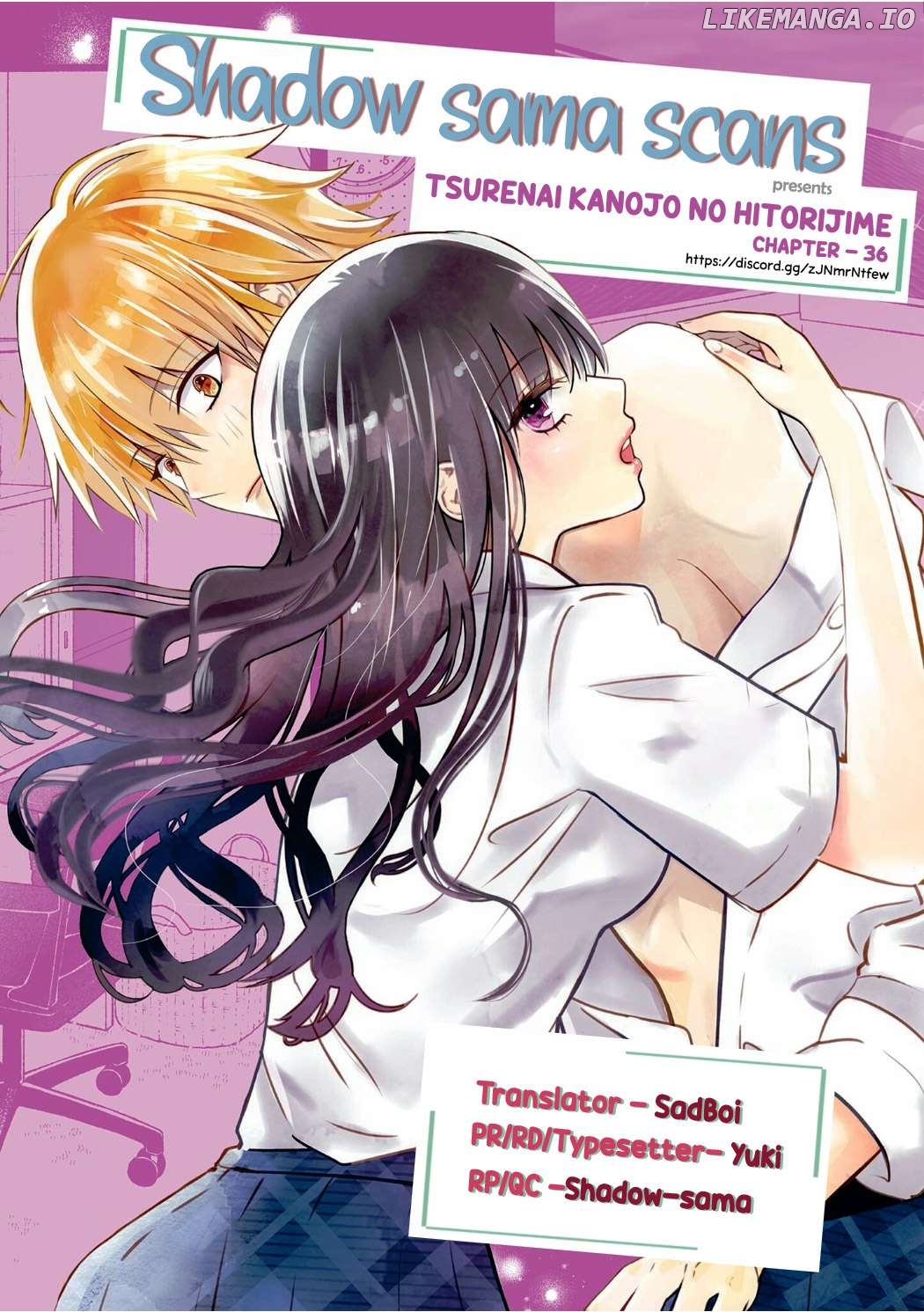 Tsurenai Kanojo no Hitorijime chapter 36 - page 1